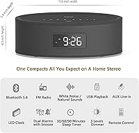 KEiiD KD-B02 Bluetooth Clock Radio Speaker — image 2