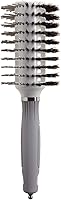 Olivia Garden Turbo Vent Oval Twin & 100% Boar Hair Brush — image 1