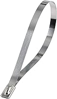 Supreme 14″ 316 Stainless Steel Cable Zip Ties, 150 lb, 100 Pack — image 6