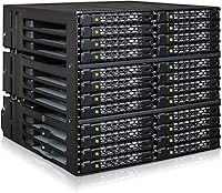 ICY DOCK ToughArmor MB924IP-B 24-Bay 2.5″ SAS/SATA HDD/SSD Mobile Rack Enclosure — image 1