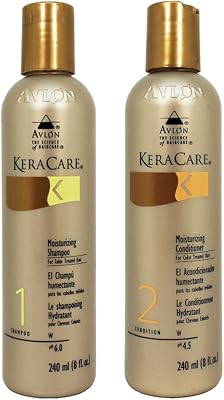 Avlon KeraCare Color-Treated Hair Duo 8 oz Moisturizing Shampoo & Conditioner Set