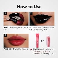 MILKTOUCH Black Peel Off Lip Tattoo - 05 Black Fig — image 5