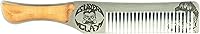 Death Grip Steel Metal Handcrafted Wood Handle Hair Comb — image 1