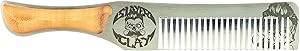 Death Grip Steel Metal Handcrafted Wood Handle Hair Comb Review