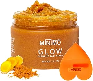 Minimo Glow Skin Brightening Face Scrub 5oz Review