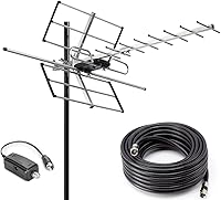 PBD Outdoor Digital Amplified Yagi HDTV Antenna — image 1