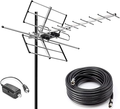 PBD Outdoor Digital Amplified Yagi HDTV Antenna