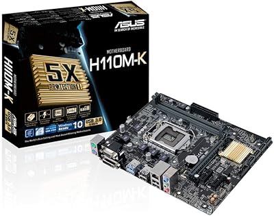 ASUS H110M-K Micro ATX DDR4 LGA 1151 Motherboard
