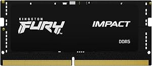 Kingston Fury Impact 32GB DDR5 4800MHz SODIMM Memory