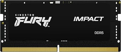 Kingston Fury Impact 32GB DDR5 4800MHz SODIMM Memory
