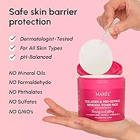 MAREE Collagen Acne Clearing Toner Pads with Retinol & Centella, 90 Count — image 10