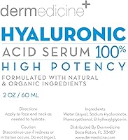 Dermedicine 100% Pure Hyaluronic Acid Serum 2oz — image 6