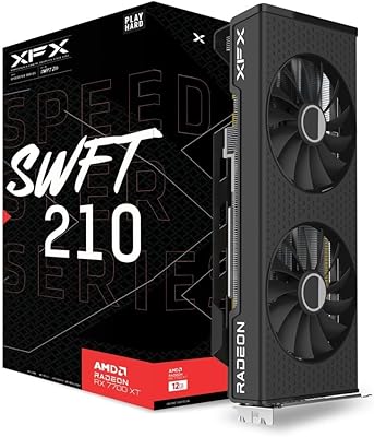 XFX Speedster SWFT210 Radeon RX 7700XT 12GB Graphics Card