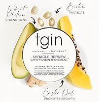 tgin Miracle RepaiRx Strengthening CPR Protein Treatment & Deep Hydrating Hair Mask 12oz — image 2