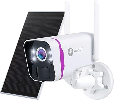 xmartO BC4-SP 4MP Solar Security Camera