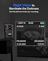 BOBLOV A28 Body Camera 2K 128GB — image 6