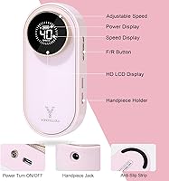 YOKE FELLOW N301 Pink Nail Drill Machine — image 6