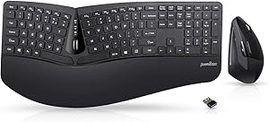 Perixx Periduo-605 Wireless Ergonomic Split Keyboard and Vertical Mouse Combo Review