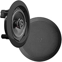 Pyle PDIC81RDBK 8-Inch Ceiling Wall Mount Speakers — image 4