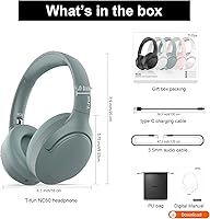 T-fun NC50 Hybrid Active Noise Cancelling Headphones — image 6