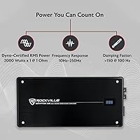 Rockville Krypton M5 3000W Mono Car Amplifier — image 2