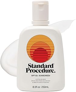 Standard Procedure. SPF 50+ Sunscreen, 8.5oz