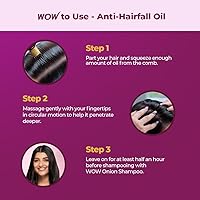 WOW Skin Science Onion Black Seed Hair Oil 100mL — image 7