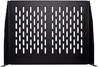 NavePoint 2U 19-Inch Universal Vented Rack Mount Cantilever Server Cabinet Shelf 14-Inches Deep — image 3