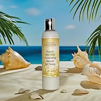 Glimmer Goddess Organic DHA Free Self Tanner 8oz — image 3