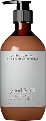 GOOD&ALL Tea Tree Conditioner for Dry Itchy Scalp with Peppermint, 13.5 fl oz