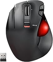 ELECOM EX-G Left Handed Trackball Mouse — image 1