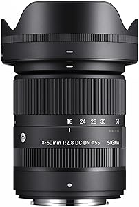 Sigma 18-50mm F2.8 DC DN | C for Fuji X Mount