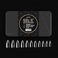Aprés Gel-X Sculpted Stiletto Medium Tip Box - 500pc Tips (Sizes 00-9) — image 2