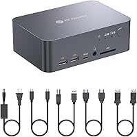 AV Access iDock-C10 KVM Switch with Dual Monitors — image 1