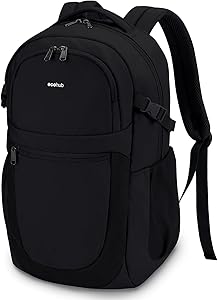 ECOHUB Travel Backpack for Men Women 17.3 inch Laptop Backpack 28L Review
