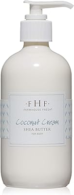 FarmHouse Fresh Shea Butter Body Lotion, 8oz