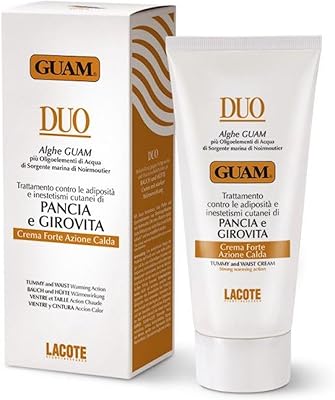 Guam DUO Hot Cream for Tummy - Skin Tightening Cream 5.29oz