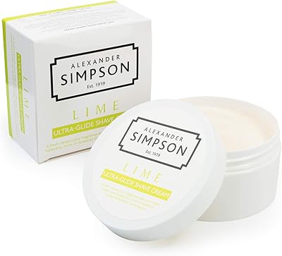 Simpson Shaving Cream Ultra-Glide Lime 180ml