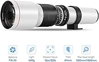 JINTU 500-1000mm f/8 Telephoto Lens for Canon EF Cameras — image 2