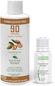 Keratin Research 90 Minutes Brazilian Keratin Hair Treatment 8oz