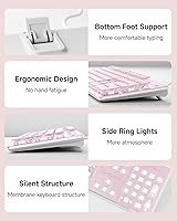 EWEADN GX710S Backlit Computer Keyboard — image 7