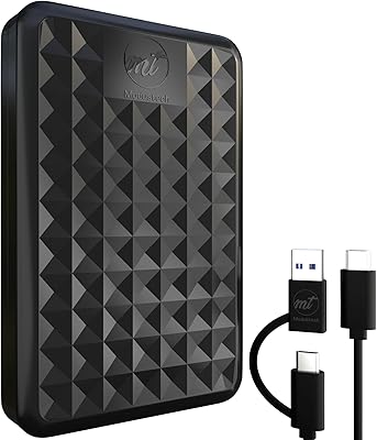 ModusTech MT1TB-PEHD 1TB Portable External Hard Drive