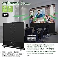Elite Screens ezCinema 2 70-inch Manual Floor Pull Up Projector Screen — image 3