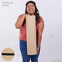 Earthlite Bolster Pillow Full Round – 100% PU Upholstery — image 4