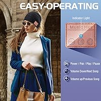 HIGHEVER Bluetooth Beanie Hat for Women — image 3