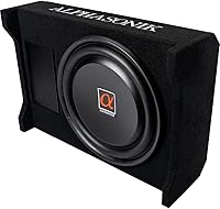 Alphasonik AS120A 12″ Active Shallow Mount Subwoofer — image 1