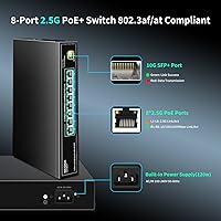 NICGIGA 8-Port 2.5G PoE Switch with 10G SFP Uplink — image 2