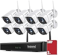 Firstrend W885M3T 5MP 8-Channel Wireless Security Camera System with 3TB HDD — image 1