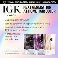 IGK Permanent Hair Dye Color Kit - V Astro Babe Light Cool Lavender — image 6