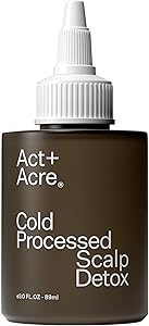 ACT+ ACRE Cold Processed Scalp Detox Oil 3oz Review